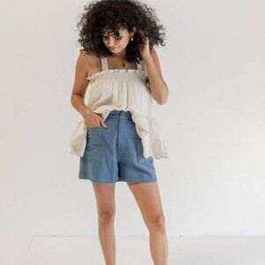 Noble Organic Chore Short, Blue Moon - Size XL